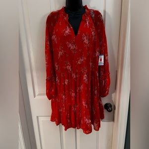 Vince Camuto dress-Ladies Large-Lightweight-3 Tier Pullover-New-Super cute